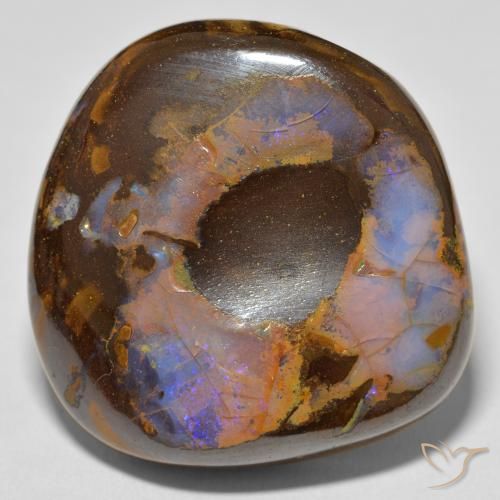 63.70ct 자연스러운 다색 볼더 오팔, 팬시한, 불투명체