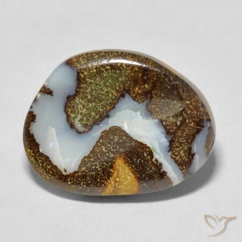 8.60ct 자연스러운 다색 볼더 오팔, 팬시한, 불투명체