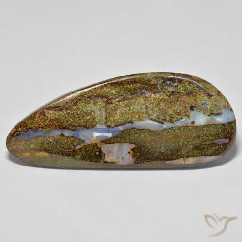 33.35ct 자연스러운 다색 볼더 오팔, 팬시한, 불투명체