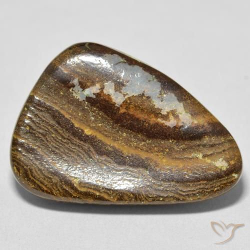 17.56ct 자연스러운 다색 볼더 오팔, 팬시한, 불투명체