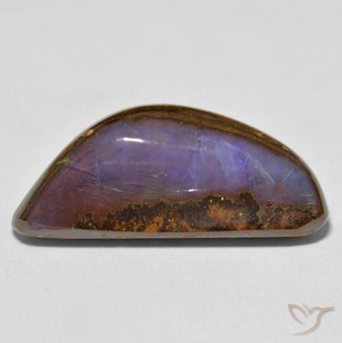 16.76ct 자연스러운 다색 볼더 오팔, 팬시한, 불투명체