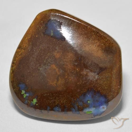 21.08ct 자연스러운 다색 볼더 오팔, 팬시한, 불투명체
