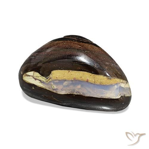 5.44캐럿 천연 다색 볼더 오팔, 팬시한, 불투명체