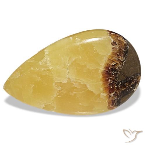 83.52ct 멀티컬러 칼사이트, 배 모양, 불투명체