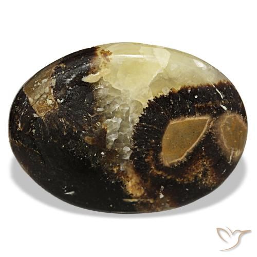 103.06ct 멀티컬러 칼사이트, 오벌, 불투명체