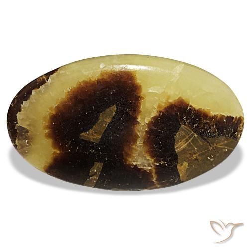 89.40ct 멀티컬러 칼사이트, 오벌, 불투명체