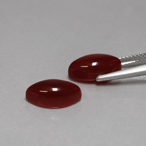 캐럿 천연 갈색빛 레드 카넬리안 보석, 마퀴즈, 12.1×6.2 mm, 불투명체