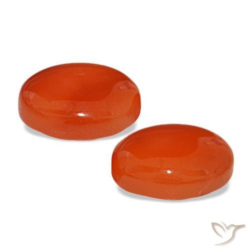 4.90캐럿 천연 앰버 오렌지 카넬리안 보석, 타원형 컷, 10.2×8 mm, 투명한