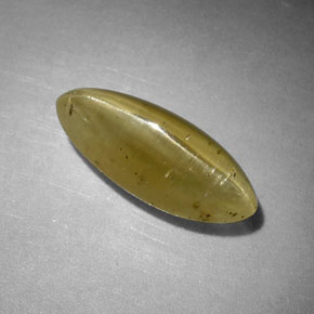 3.69캐럿 천연 연두색 캣츠아이 아파타이트, 보석, 투명한