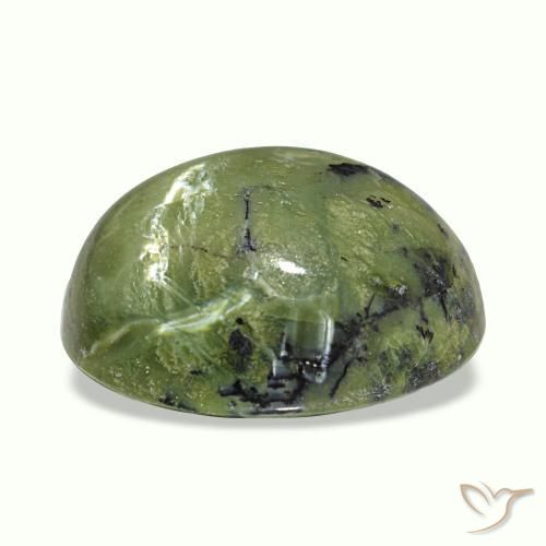 6.32캐럿 천연 멀티컬러 Cat's Eye Opal, 타원형 컷, 13.8×11.3 mm, 불투명체