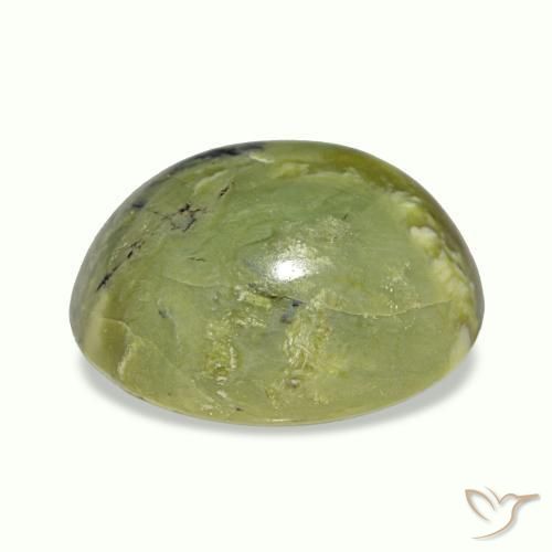 8.01캐럿 천연 멀티컬러 Cat's Eye Opal, 타원형 컷, 14.8×13.2 mm, 불투명체