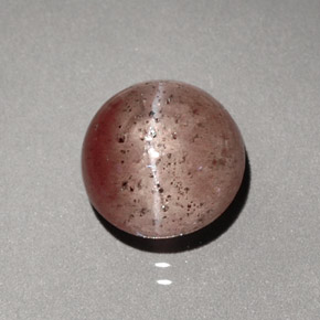 2.23캐럿 천연 브라운 Cat's Eye Scapolite, 투명한, 7.48 mm, 투명/반투명