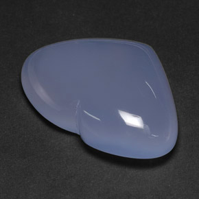 117.45캐럿 천연 라벤더 블루 칼세도니, 투명한, 42.6×31.2 mm, 투명/반투명