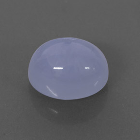 2.70캐럿 천연 라벤더 블루 칼세도니, 투명한, 9.1×7.1 mm, 투명/반투명