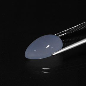 5.99캐럿 천연 라벤더 블루 옥수, 투명한, 투명/반투명