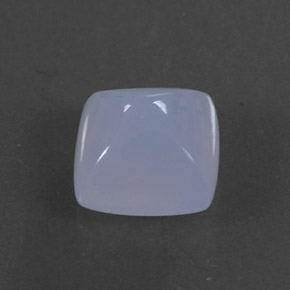1.77캐럿 천연 라벤더 블루 칼세도니, 투명한, 7.2×7.1 mm, 투명/반투명