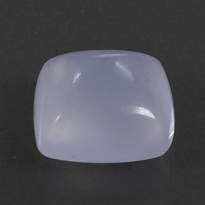 3.05캐럿 천연 라벤더 블루 칼세도니, 투명한, 8.9×8.8 mm, 투명/반투명
