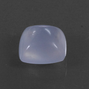 2.35캐럿 천연 라벤더 블루 칼세도니, 투명한, 8×8 mm, 투명/반투명