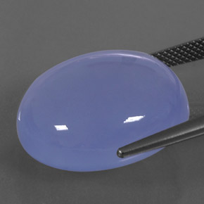 31.42캐럿 천연 라벤더 블루 칼세도니, 투명한, 투명/반투명