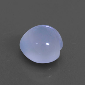 2.25캐럿 천연 라벤더 블루 칼세도니, 투명한, 8.2×8 mm, 투명/반투명