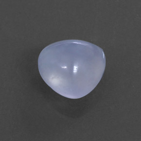 1.74캐럿 천연 라벤더 블루 칼세도니, 투명한, 8×8 mm, 투명/반투명