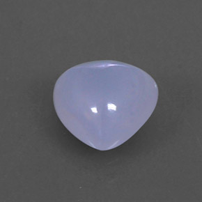 1.69캐럿 천연 라벤더 블루 칼세도니, 투명한, 7.8×7.8 mm, 투명/반투명