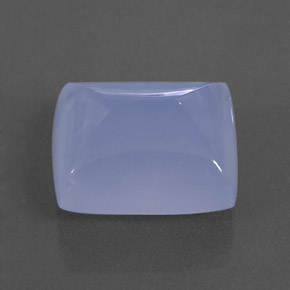 8.83캐럿 천연 라벤더 블루 칼세도니, 투명한, 13.4×11.1 mm, 투명/반투명