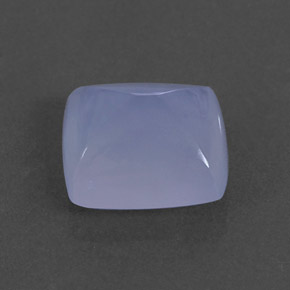 2.93캐럿 천연 라벤더 블루 칼세도니, 투명한, 9.3×8.3 mm, 투명/반투명