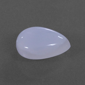 1.94캐럿 천연 라벤더 블루 칼세도니, 투명한, 10×7.2 mm, 투명/반투명