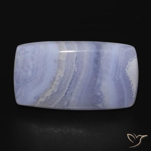 18.89ct 자연스러운 하늘색 옥수, 방석, 불투명체