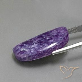 29.93ct 자연스러운 다크 바이올렛 차로아이트, 팬시한, 불투명체