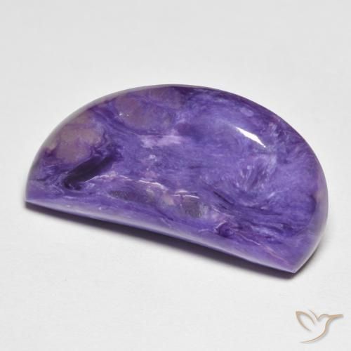 12.59캐럿 천연 Medium Dark-Violet 차로아이트, 팬시한, 불투명체