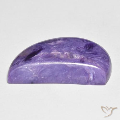 12.59캐럿 천연 Medium Dark-Violet 차로아이트, 팬시한, 불투명체