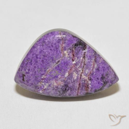 21.33ct 자연스러운 미디엄 바이올렛 차로아이트, 팬시한, 불투명체