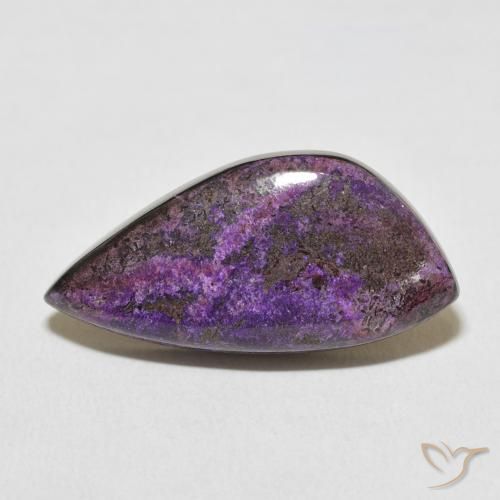 16.06ct 자연스러운 다크 바이올렛 차로아이트, 팬시한, 불투명체