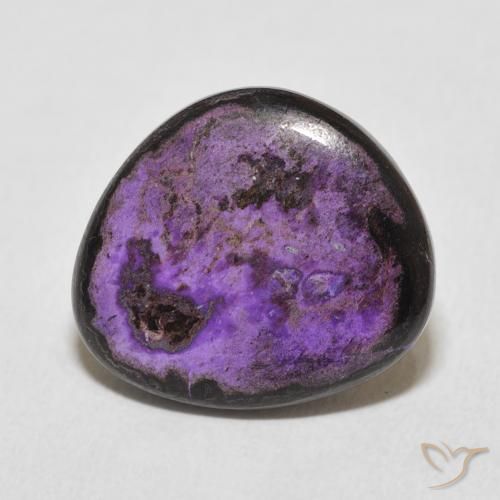 14.04ct 자연스러운 벨벳 퍼플 바이올렛 차로아이트, 팬시한, 불투명체