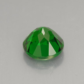 1.70캐럿 천연 그린 크롬 디옵사이드, 라운드 컷, 7.00 mm, VS