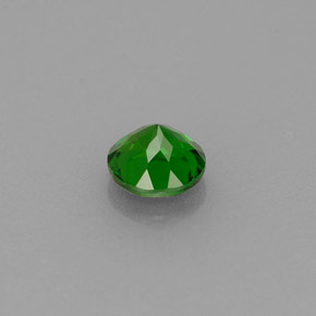 0.45캐럿 천연 그린 크롬 디옵사이드, 라운드 컷, 4.54 mm, VVS-VS