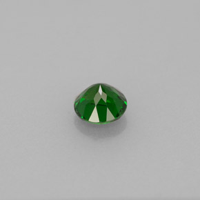 0.45캐럿 천연 그린 크롬 디옵사이드, 라운드 컷, 4.65 mm, VS