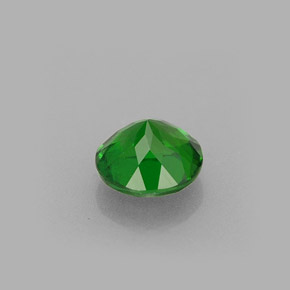 0.45캐럿 천연 그린 크롬 디옵사이드, 라운드 컷, 4.68 mm, VS