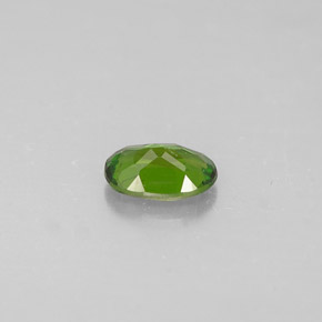 0.28캐럿 천연 그린 크롬 디옵사이드, 타원형 컷, 5.1×3.5 mm, VS