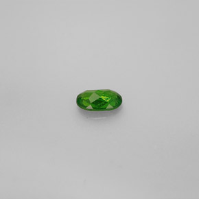 0.26캐럿 천연 그린 크롬 디옵사이드, 타원형 컷, 5.3×3.6 mm, VS
