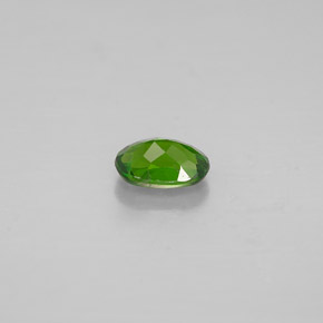 0.26캐럿 천연 그린 크롬 디옵사이드, 타원형 컷, 4.7×3.2 mm, VS