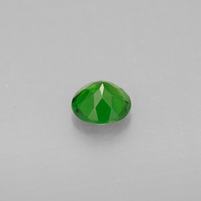 0.49캐럿 천연 그린 크롬 디옵사이드, 라운드 컷, 5.00 mm, VS