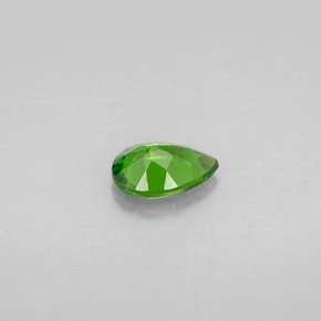 0.68캐럿 천연 그린 크롬 디옵사이드, 배 모양, 7×5 mm, VS