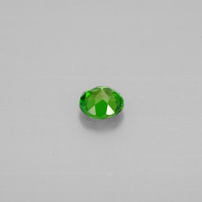 0.27캐럿 천연 그린 크롬 디옵사이드, 라운드 컷, 4.02 mm, VVS-VS