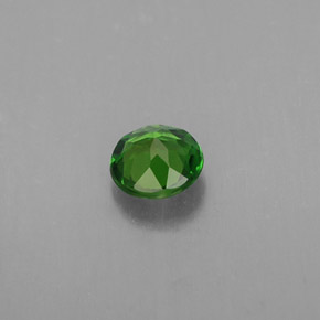 0.32캐럿 천연 그린 크롬 디옵사이드, 라운드 컷, 4.37 mm, VS