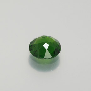 0.75캐럿 천연 그린 크롬 디옵사이드, 라운드 컷, 6.09 mm, VS-SI