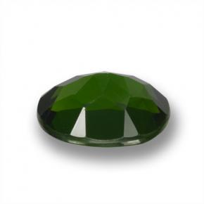 2.09캐럿 천연 그린 크롬 디옵사이드, 타원형 컷, 9.1×7 mm, VS