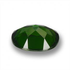 2.03캐럿 천연 그린 크롬 디옵사이드, 타원형 컷, 9.1×7.1 mm, VS